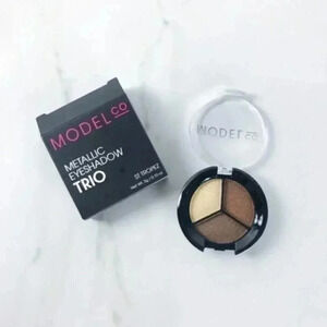 Model Co Metallic Eyeshadow Trio Tropez